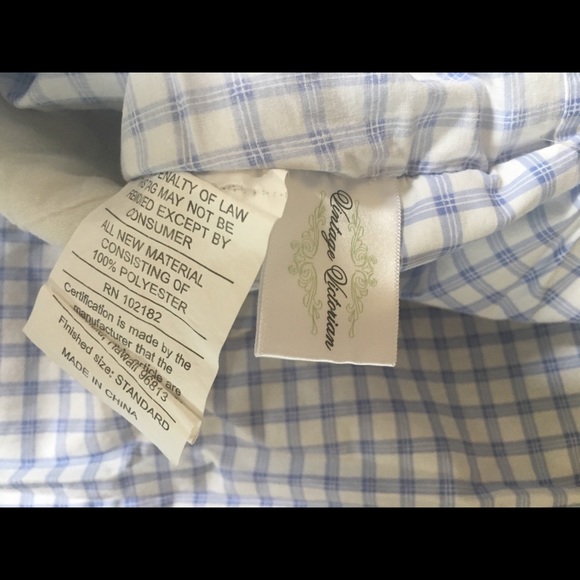 NW SHABBY CHIC STYLE PATCHWORK STANDARD SHAM - Picture 5 of 6